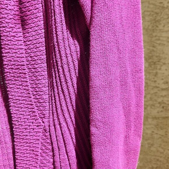 Rare Vintage find! Maurada magenta sweater coat women's size small - Picture 2 of 6